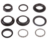 Набор рулевой резьбовая FEIMIN FP-H805, черный, 1-1/8" х 25,4/44/30 мм